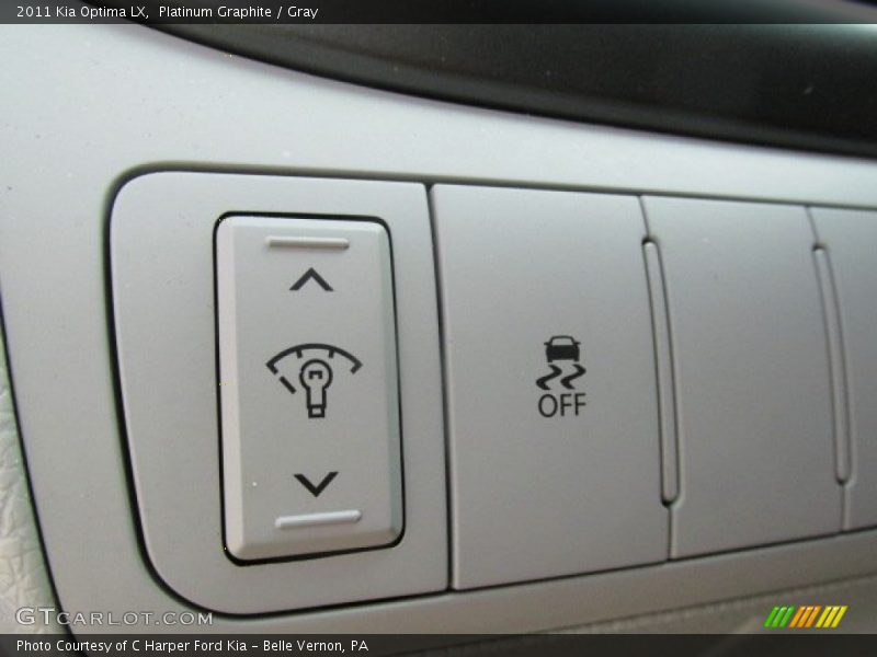Platinum Graphite / Gray 2011 Kia Optima LX