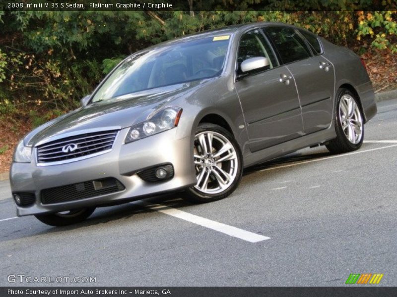 Platinum Graphite / Graphite 2008 Infiniti M 35 S Sedan