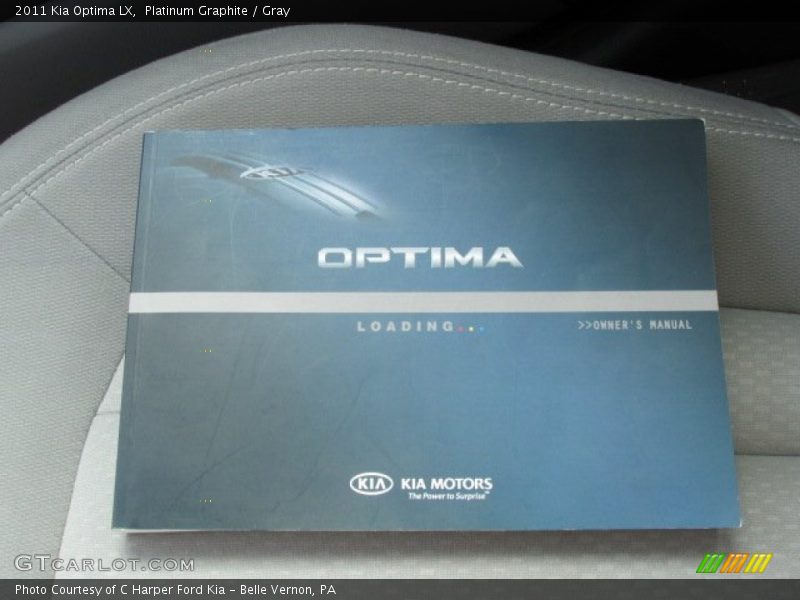 Platinum Graphite / Gray 2011 Kia Optima LX