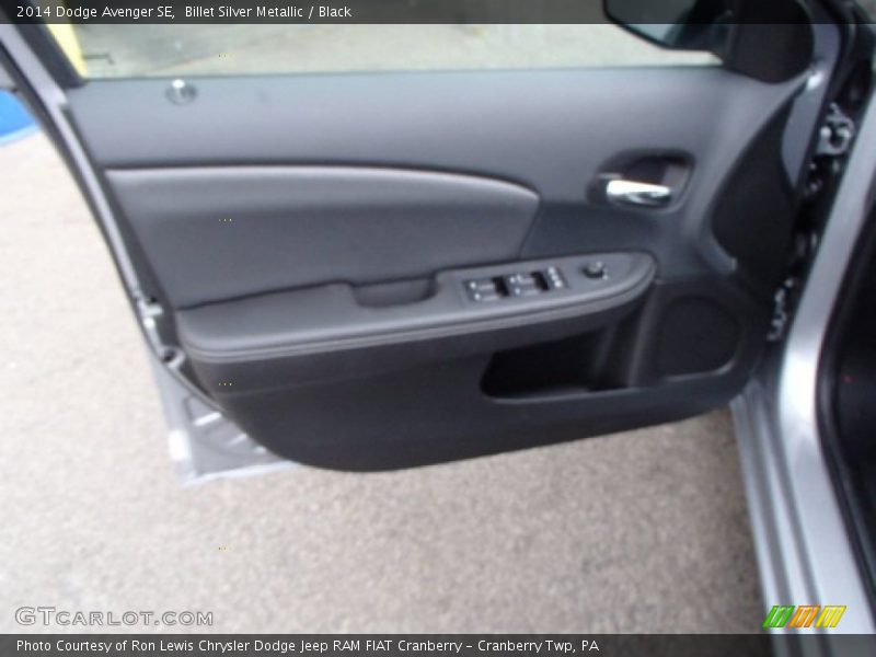 Billet Silver Metallic / Black 2014 Dodge Avenger SE