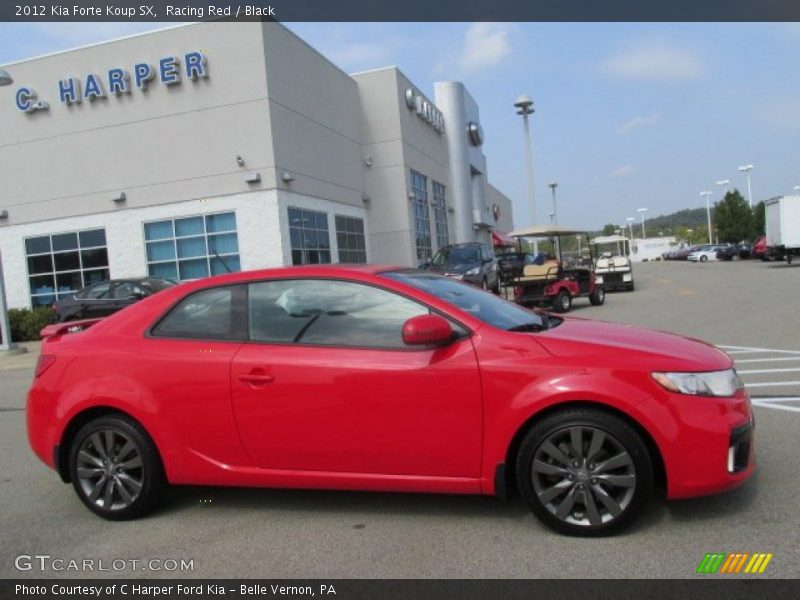 Racing Red / Black 2012 Kia Forte Koup SX