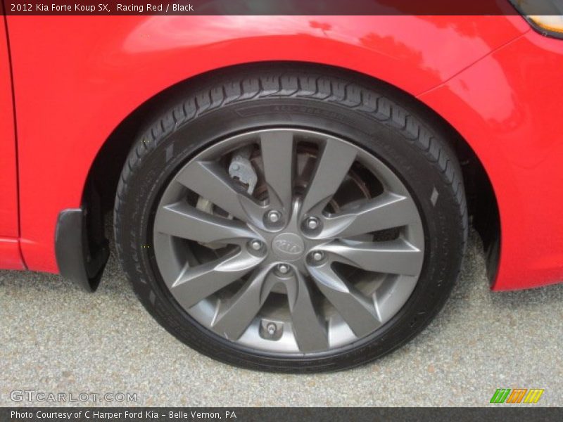 Racing Red / Black 2012 Kia Forte Koup SX