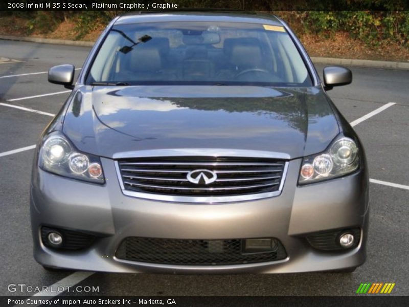 Platinum Graphite / Graphite 2008 Infiniti M 35 S Sedan