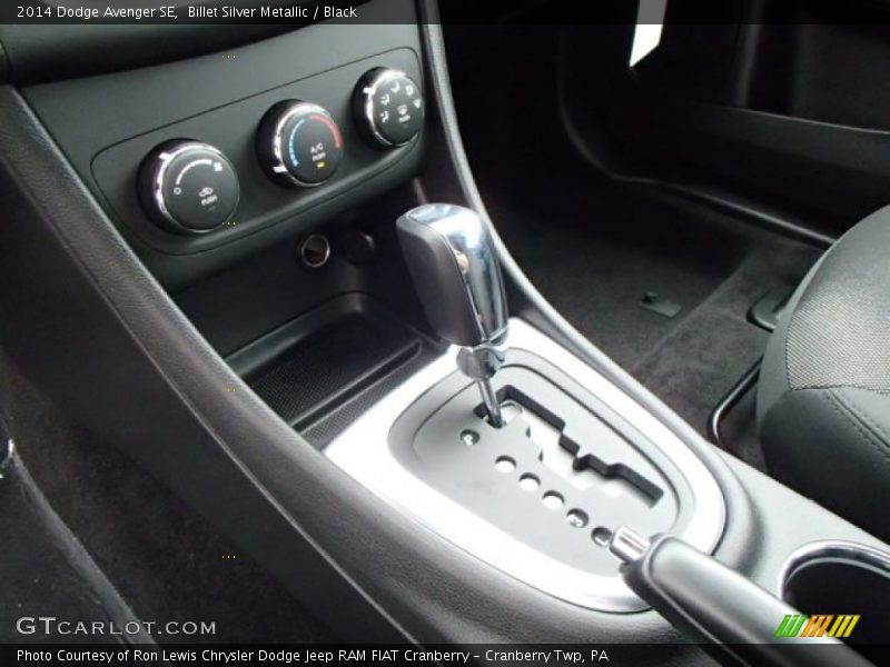 Billet Silver Metallic / Black 2014 Dodge Avenger SE