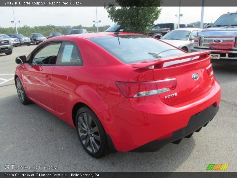 Racing Red / Black 2012 Kia Forte Koup SX