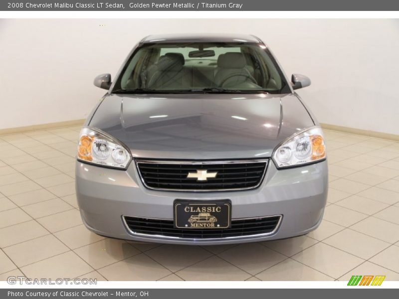 Golden Pewter Metallic / Titanium Gray 2008 Chevrolet Malibu Classic LT Sedan