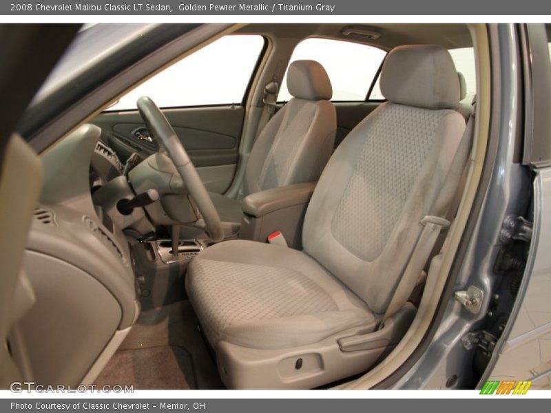 Golden Pewter Metallic / Titanium Gray 2008 Chevrolet Malibu Classic LT Sedan