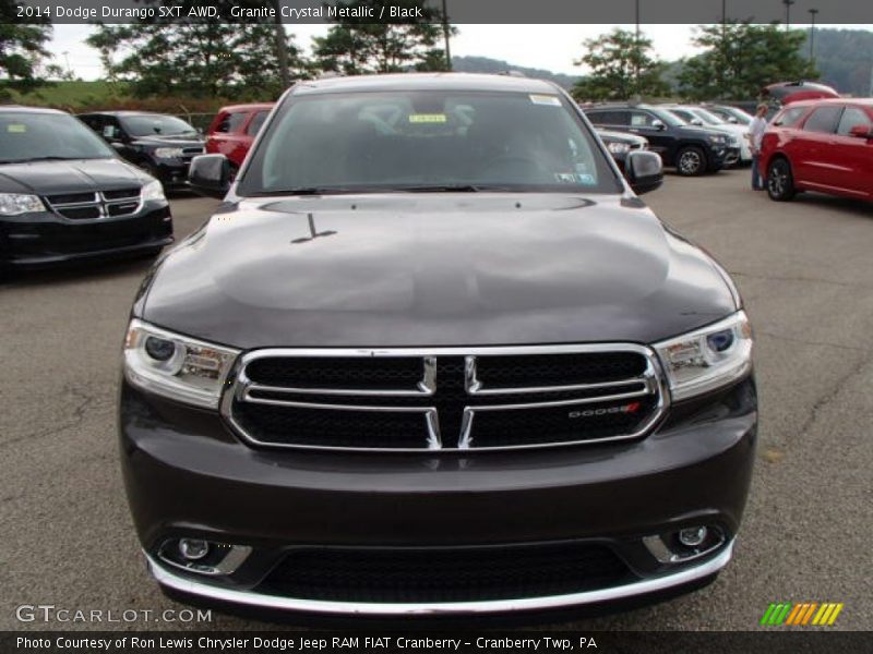 Granite Crystal Metallic / Black 2014 Dodge Durango SXT AWD