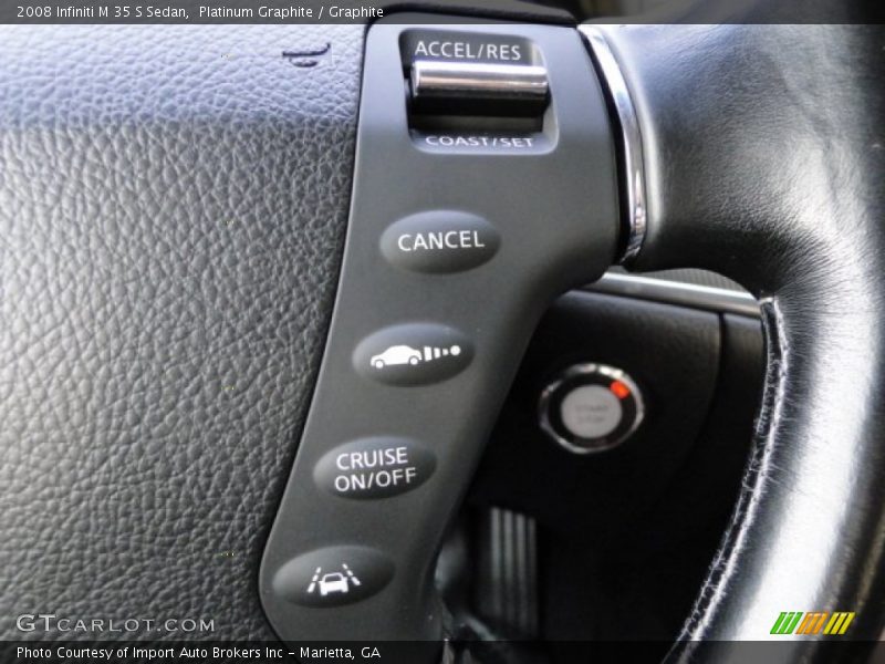 Platinum Graphite / Graphite 2008 Infiniti M 35 S Sedan