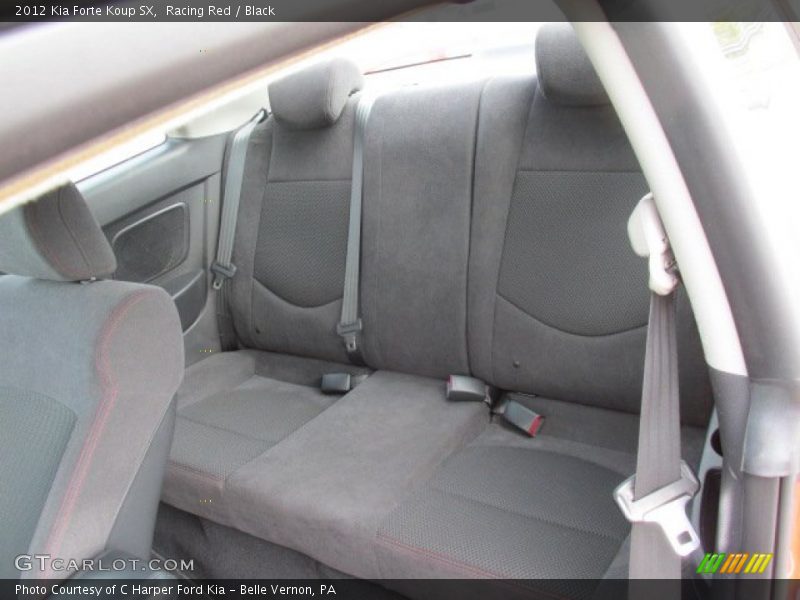 Racing Red / Black 2012 Kia Forte Koup SX