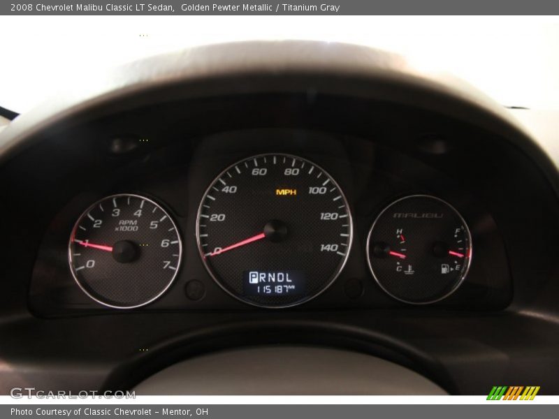  2008 Malibu Classic LT Sedan Classic LT Sedan Gauges