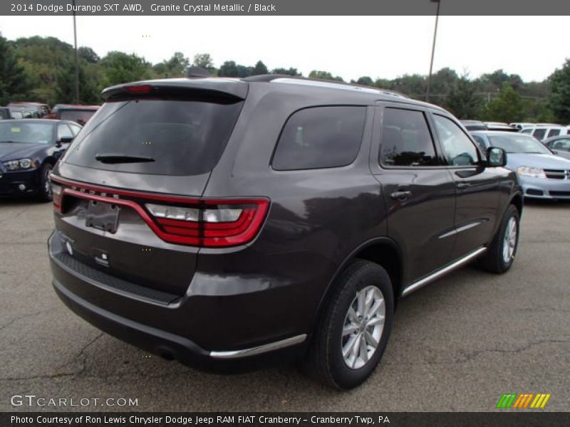 Granite Crystal Metallic / Black 2014 Dodge Durango SXT AWD