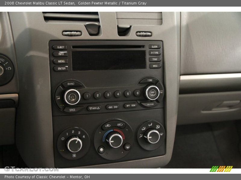 Controls of 2008 Malibu Classic LT Sedan