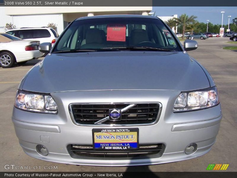 Silver Metallic / Taupe 2008 Volvo S60 2.5T