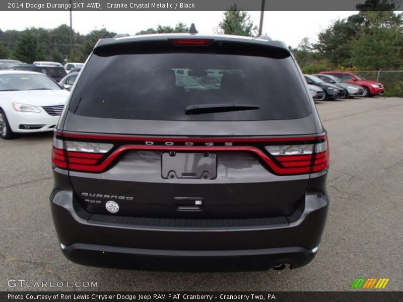 Granite Crystal Metallic / Black 2014 Dodge Durango SXT AWD