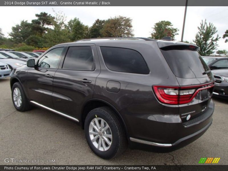 Granite Crystal Metallic / Black 2014 Dodge Durango SXT AWD