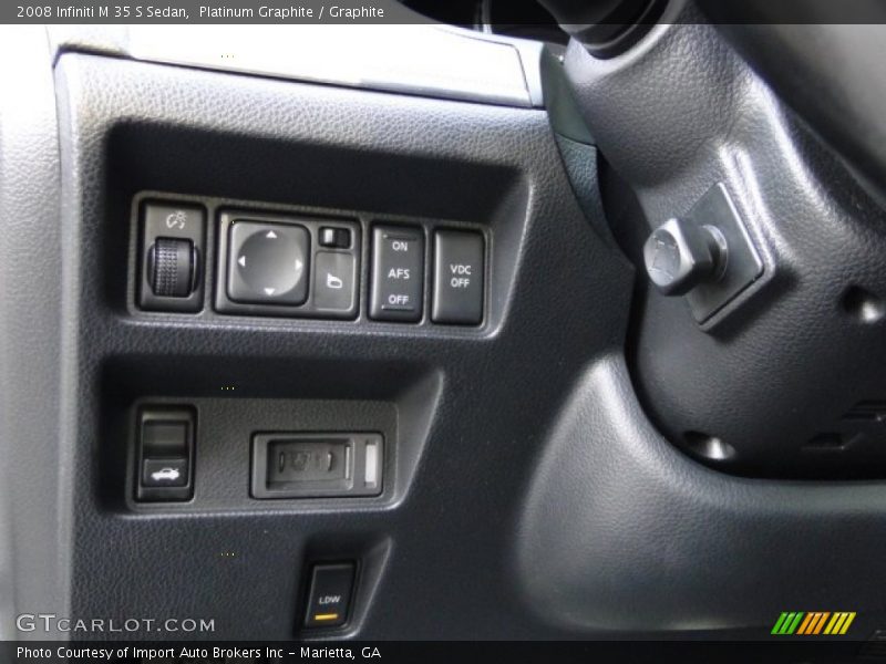 Platinum Graphite / Graphite 2008 Infiniti M 35 S Sedan