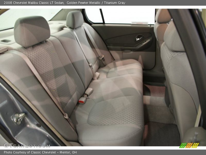 Golden Pewter Metallic / Titanium Gray 2008 Chevrolet Malibu Classic LT Sedan