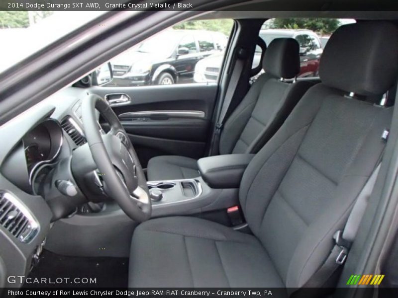  2014 Durango SXT AWD Black Interior