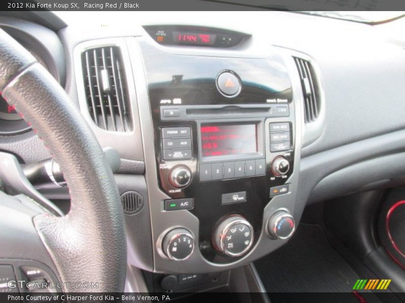 Racing Red / Black 2012 Kia Forte Koup SX