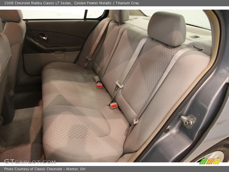 Golden Pewter Metallic / Titanium Gray 2008 Chevrolet Malibu Classic LT Sedan
