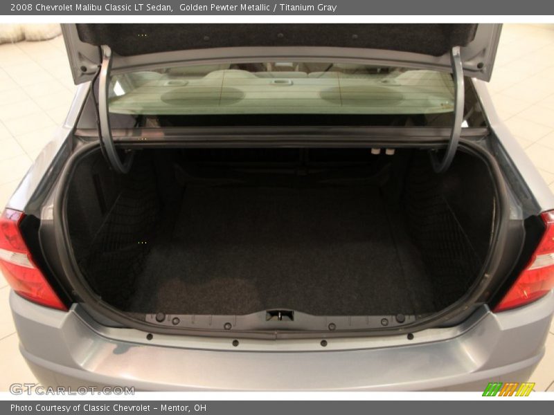 Golden Pewter Metallic / Titanium Gray 2008 Chevrolet Malibu Classic LT Sedan