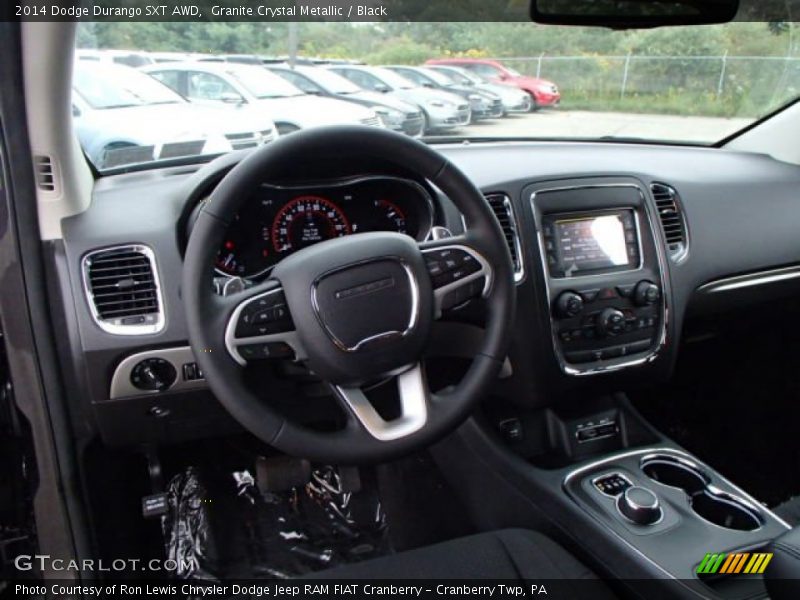 Dashboard of 2014 Durango SXT AWD