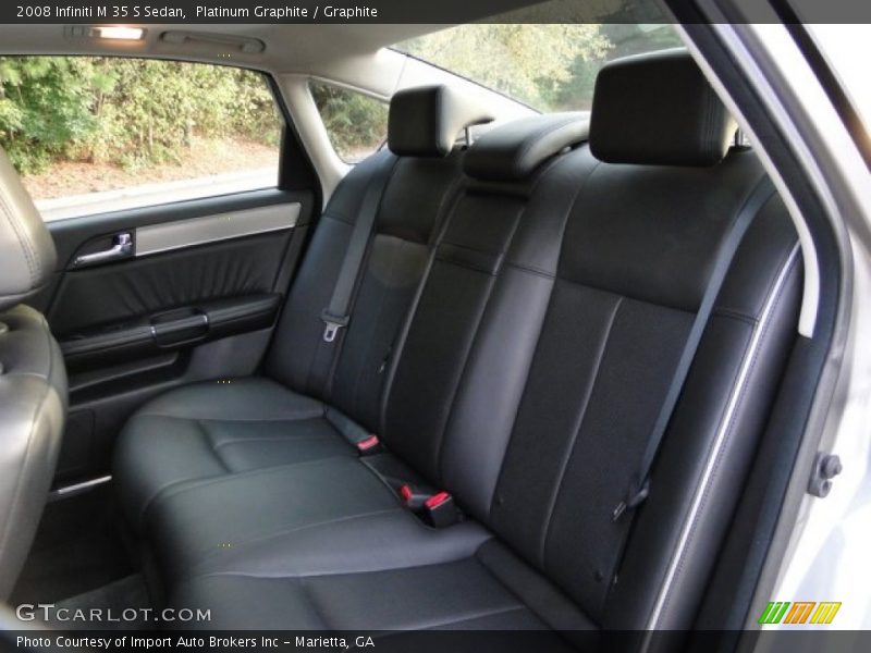 Platinum Graphite / Graphite 2008 Infiniti M 35 S Sedan