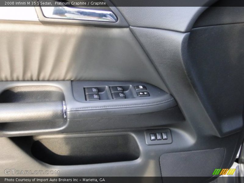 Platinum Graphite / Graphite 2008 Infiniti M 35 S Sedan