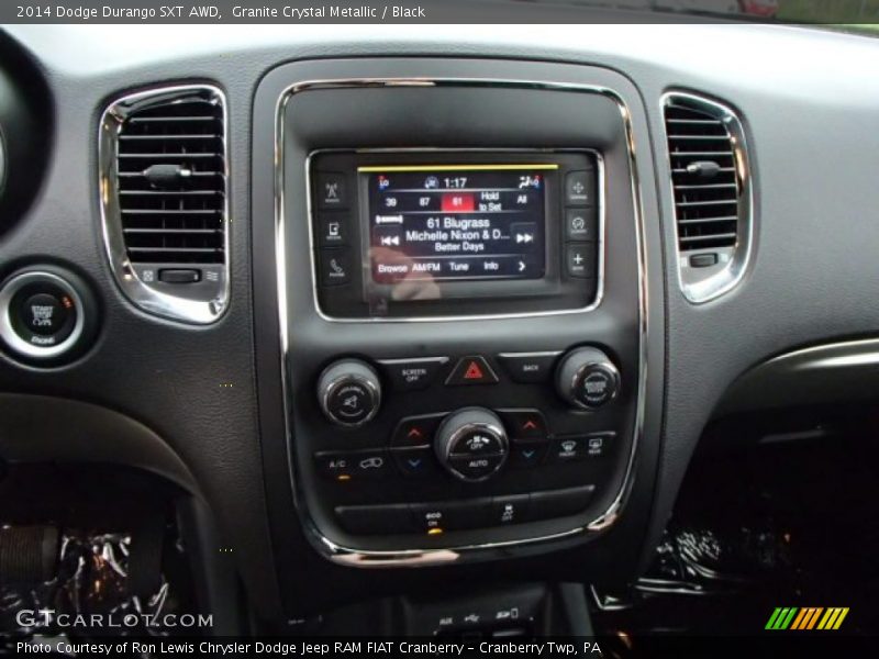 Granite Crystal Metallic / Black 2014 Dodge Durango SXT AWD