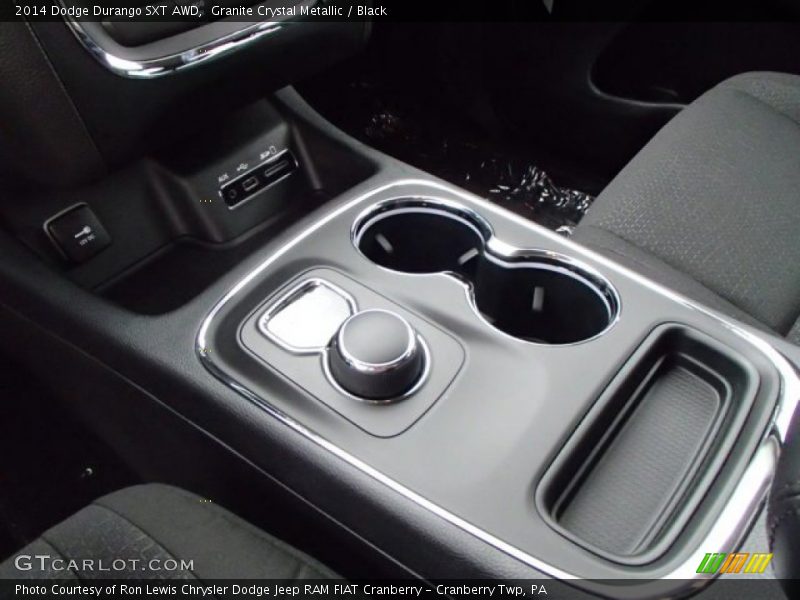 Granite Crystal Metallic / Black 2014 Dodge Durango SXT AWD