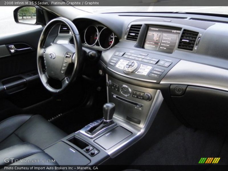 Platinum Graphite / Graphite 2008 Infiniti M 35 S Sedan
