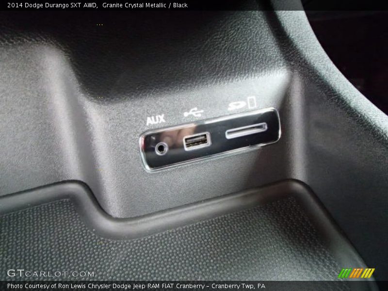Granite Crystal Metallic / Black 2014 Dodge Durango SXT AWD
