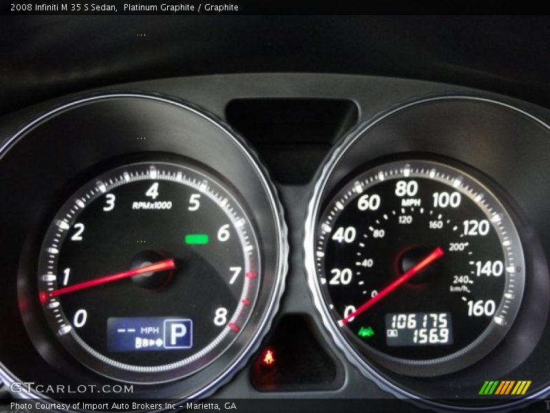 Platinum Graphite / Graphite 2008 Infiniti M 35 S Sedan