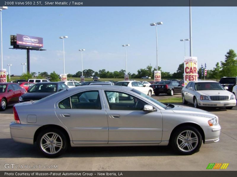 Silver Metallic / Taupe 2008 Volvo S60 2.5T