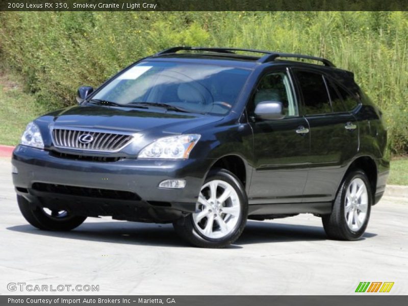 Smokey Granite / Light Gray 2009 Lexus RX 350