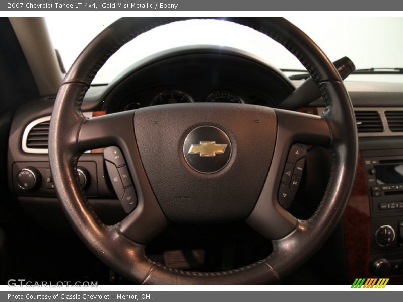 Gold Mist Metallic / Ebony 2007 Chevrolet Tahoe LT 4x4