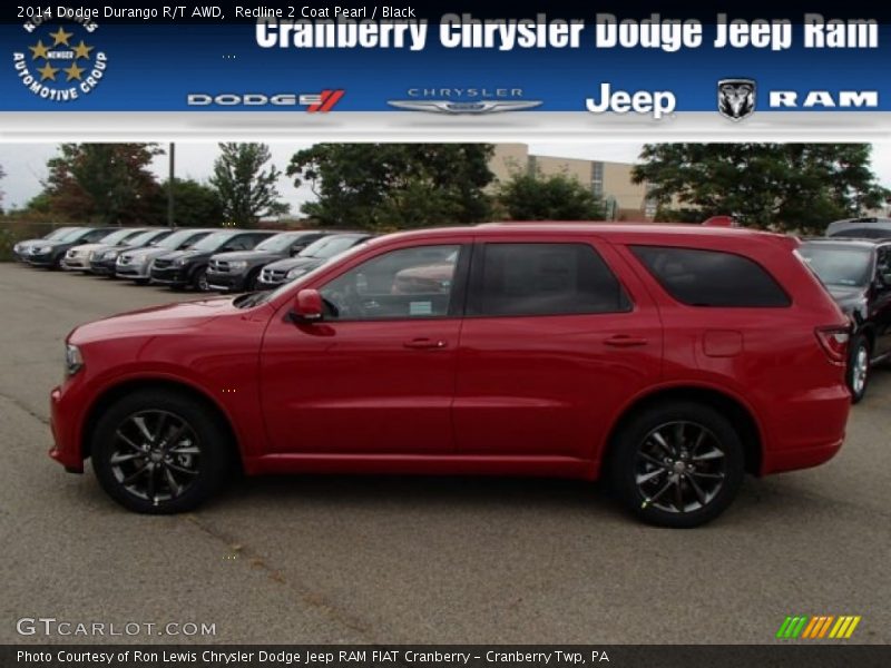 Redline 2 Coat Pearl / Black 2014 Dodge Durango R/T AWD