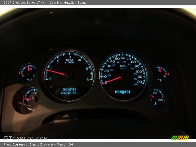 Gold Mist Metallic / Ebony 2007 Chevrolet Tahoe LT 4x4
