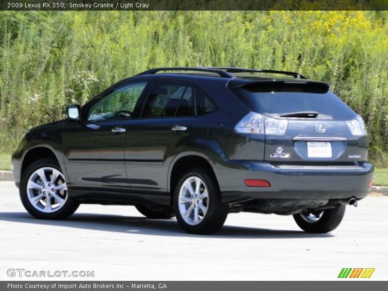 Smokey Granite / Light Gray 2009 Lexus RX 350