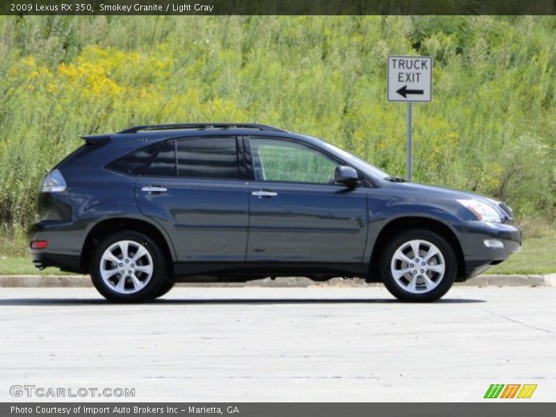 Smokey Granite / Light Gray 2009 Lexus RX 350