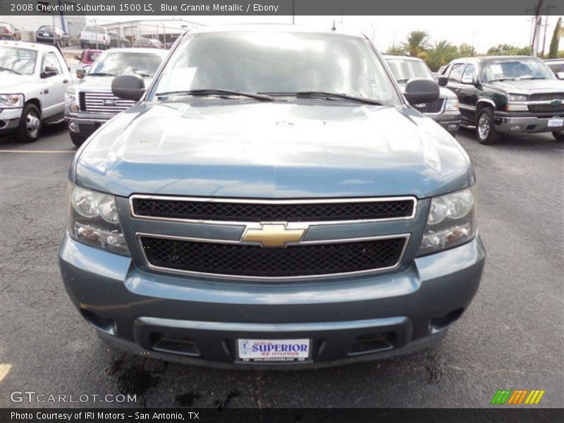 Blue Granite Metallic / Ebony 2008 Chevrolet Suburban 1500 LS