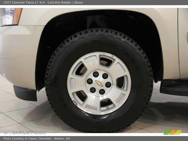 Gold Mist Metallic / Ebony 2007 Chevrolet Tahoe LT 4x4