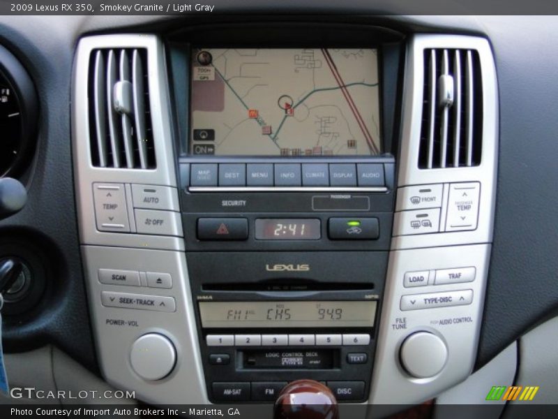 Smokey Granite / Light Gray 2009 Lexus RX 350