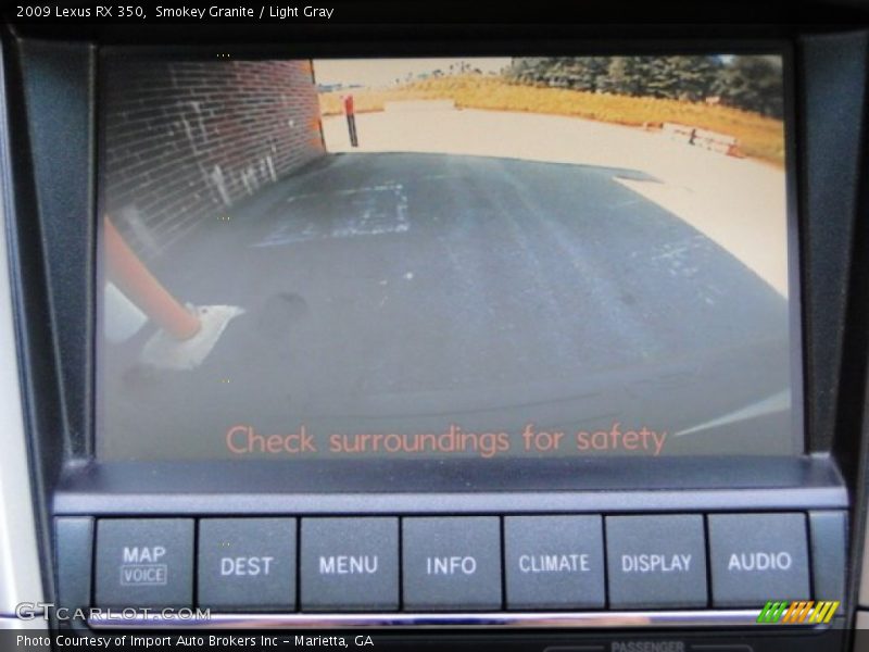 Smokey Granite / Light Gray 2009 Lexus RX 350