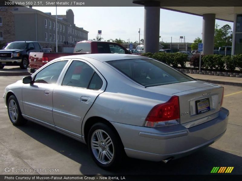 Silver Metallic / Taupe 2008 Volvo S60 2.5T