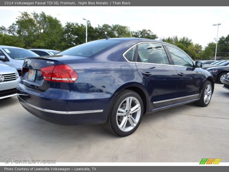  2014 Passat TDI SEL Premium Night Blue Metallic