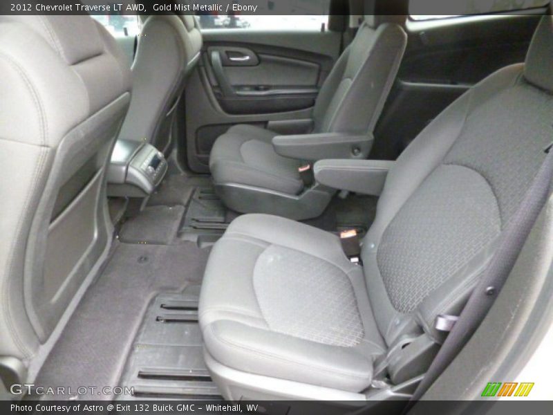 Gold Mist Metallic / Ebony 2012 Chevrolet Traverse LT AWD