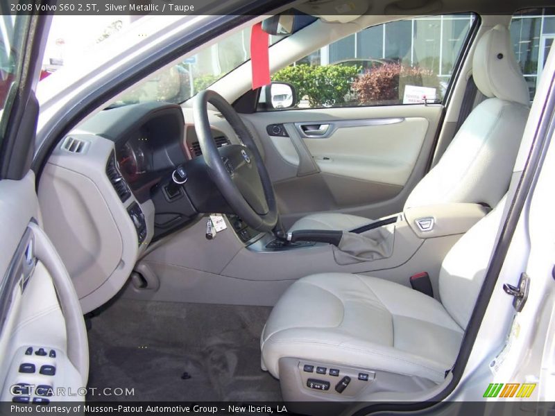 Silver Metallic / Taupe 2008 Volvo S60 2.5T