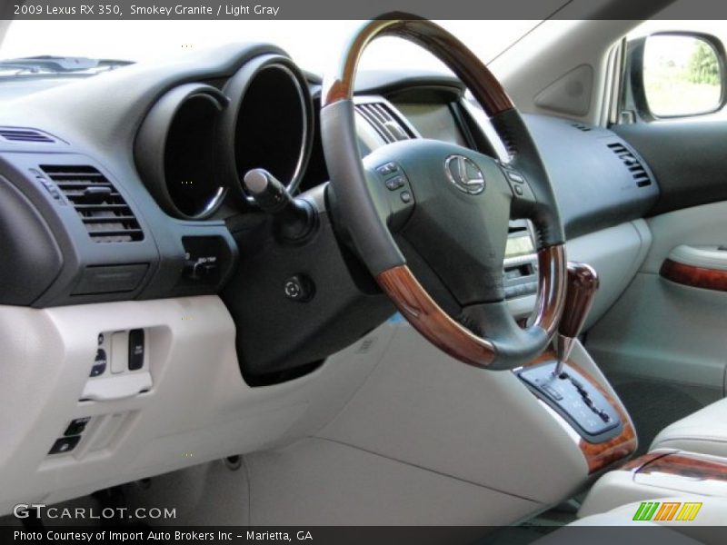 Smokey Granite / Light Gray 2009 Lexus RX 350